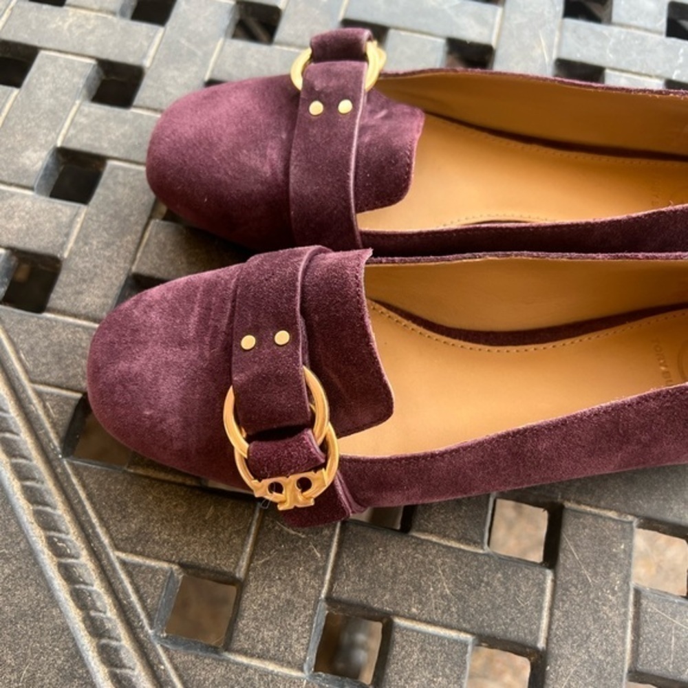 Tory Burch Suede Loafers - Picture 3 of 14